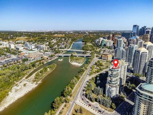 102-1108 6 Avenue Sw, Calgary, AB - Outdoor With Body Of Water With View