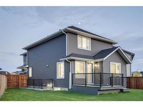 122 Saddlecrest Landing Ne, Calgary, AB - Outdoor With Deck Patio Veranda