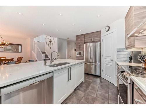 157 Kincora Cove Nw, Calgary, AB - Indoor Photo Showing Kitchen With Stainless Steel Kitchen With Double Sink With Upgraded Kitchen