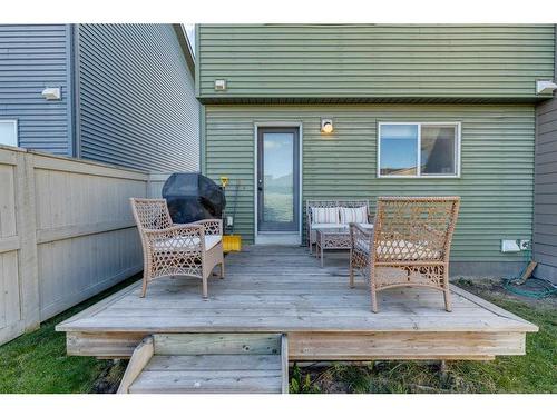 73 Silverado Drive Sw, Calgary, AB - Outdoor With Deck Patio Veranda With Exterior