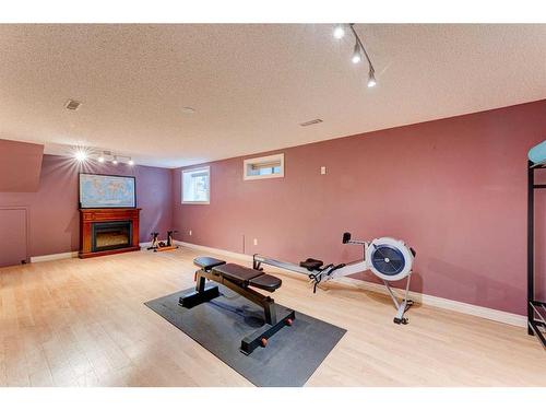 228 Macewan Glen Place Nw, Calgary, AB - Indoor Photo Showing Gym Room