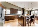 228 Macewan Glen Place Nw, Calgary, AB  - Indoor Photo Showing Kitchen With Upgraded Kitchen 