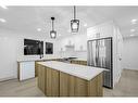 7915 Huntington Street Ne, Calgary, AB  - Indoor Photo Showing Kitchen With Upgraded Kitchen 