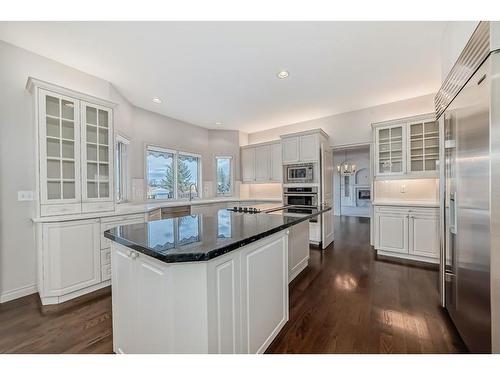 13007 Canso Place Sw, Calgary, AB - Indoor Photo Showing Kitchen With Upgraded Kitchen