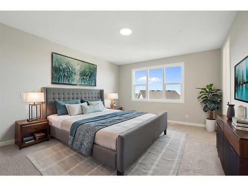 44 Verity Place Sw, Calgary, AB - Indoor Photo Showing Bedroom