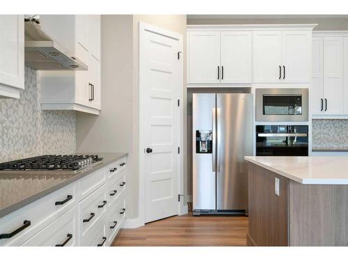 44 Verity Place Sw, Calgary, AB - Indoor Photo Showing Kitchen With Upgraded Kitchen