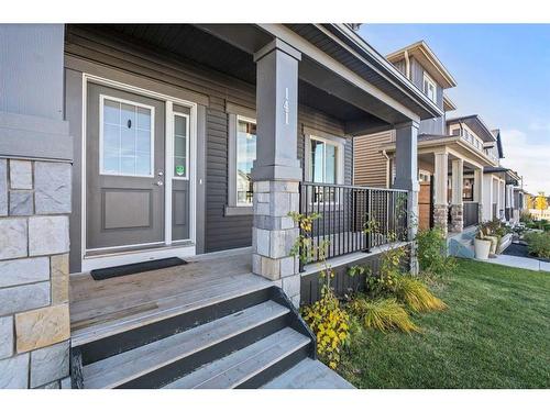 141 Sandstone Drive, Okotoks, AB - Outdoor With Deck Patio Veranda