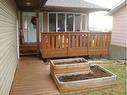 512 School Road, Trochu, AB  - Outdoor With Deck Patio Veranda With Exterior 