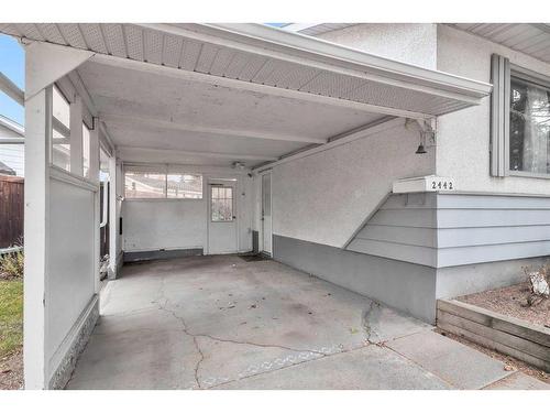 2442 Elmwood Drive Se, Calgary, AB - Indoor Photo Showing Garage