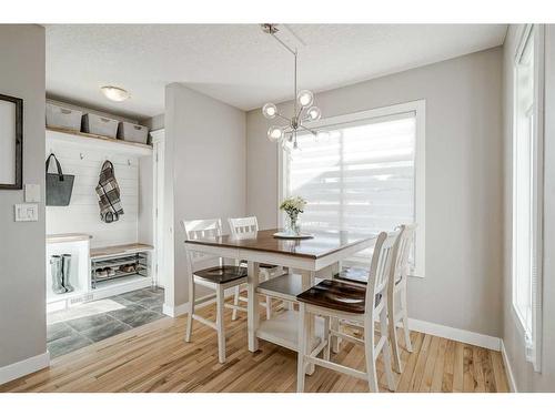 2486 Ravenswood View Se, Airdrie, AB - Indoor Photo Showing Dining Room