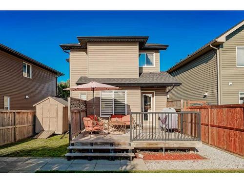 2486 Ravenswood View Se, Airdrie, AB - Outdoor With Deck Patio Veranda With Exterior