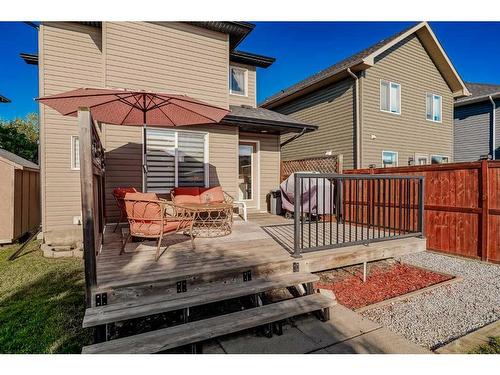 2486 Ravenswood View Se, Airdrie, AB - Outdoor With Deck Patio Veranda With Exterior