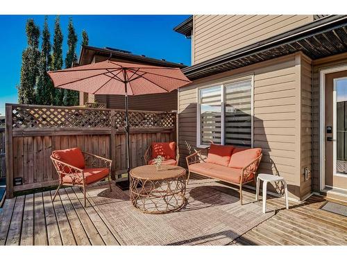 2486 Ravenswood View Se, Airdrie, AB - Outdoor With Deck Patio Veranda With Exterior