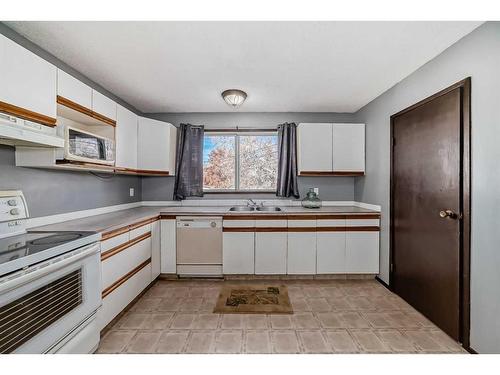 7006B Bowness Road Nw, Calgary, AB - Indoor Photo Showing Kitchen With Double Sink