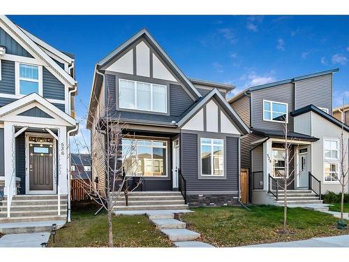 532 Belmont Heath Sw, Calgary, AB - Outdoor With Facade