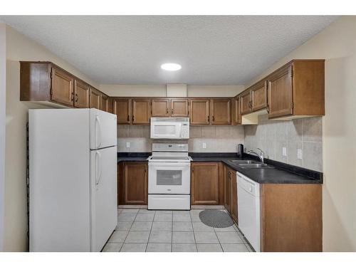 189 Templehill Drive Ne, Calgary, AB - Indoor Photo Showing Kitchen With Double Sink