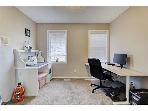 1587 Windstone Road Sw, Airdrie, AB - Indoor Photo Showing Office