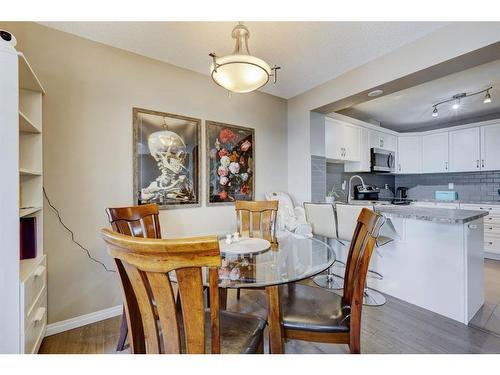 1587 Windstone Road Sw, Airdrie, AB - Indoor Photo Showing Dining Room