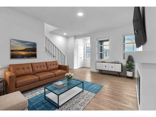 155 Wolf Creek Avenue Se, Calgary, AB - Indoor Photo Showing Living Room