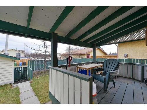 1052 Abbeydale Drive Ne, Calgary, AB - Outdoor With Deck Patio Veranda With Exterior