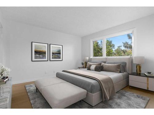 524 Midridge Drive Se, Calgary, AB - Indoor Photo Showing Bedroom