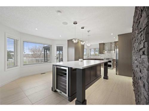 505 Lakeside Greens Place, Chestermere, AB - Indoor Photo Showing Kitchen With Stainless Steel Kitchen With Upgraded Kitchen