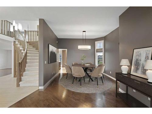 505 Lakeside Greens Place, Chestermere, AB - Indoor Photo Showing Dining Room