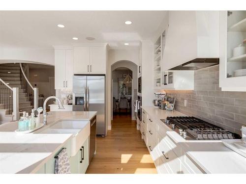 71 Auburn Sound Cove Se, Calgary, AB - Indoor Photo Showing Kitchen With Upgraded Kitchen