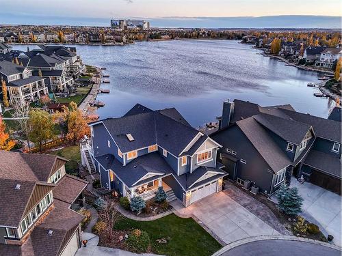 71 Auburn Sound Cove Se, Calgary, AB - Outdoor With Body Of Water With View