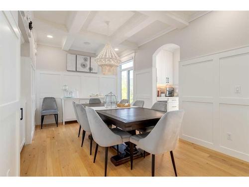 71 Auburn Sound Cove Se, Calgary, AB - Indoor Photo Showing Dining Room