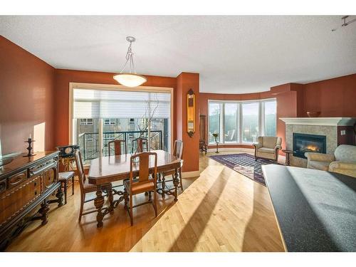 401-4 14 Street Nw, Calgary, AB - Indoor With Fireplace