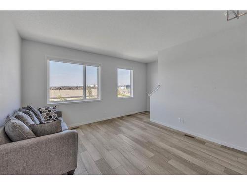 864 Cornerstone Boulevard Ne, Calgary, AB - Indoor Photo Showing Living Room