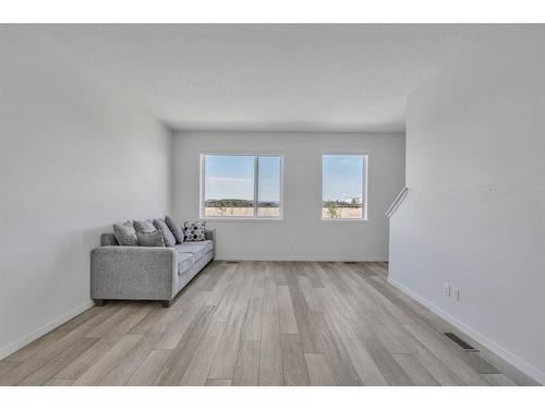 864 Cornerstone Boulevard Ne, Calgary, AB - Indoor Photo Showing Living Room