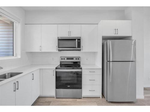 864 Cornerstone Boulevard Ne, Calgary, AB - Indoor Photo Showing Kitchen