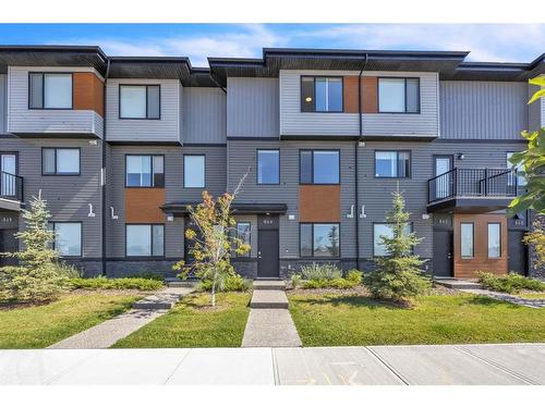 864 Cornerstone Boulevard Ne, Calgary, AB - Outdoor With Balcony With Facade