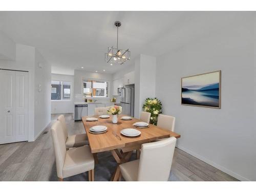 864 Cornerstone Boulevard Ne, Calgary, AB - Indoor Photo Showing Dining Room