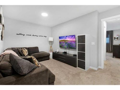 134 Masters Row Se, Calgary, AB - Indoor Photo Showing Living Room