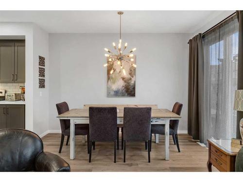 134 Masters Row Se, Calgary, AB - Indoor Photo Showing Dining Room