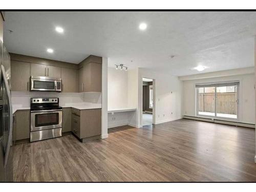 5104-302 Skyview Ranch Drive Ne, Calgary, AB - Indoor Photo Showing Kitchen With Stainless Steel Kitchen