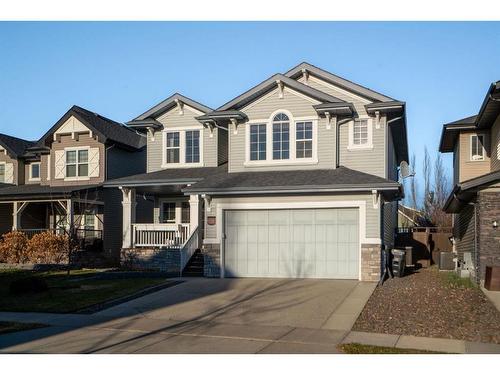 128 Elgin Estates Park Se, Calgary, AB - Outdoor With Deck Patio Veranda With Facade