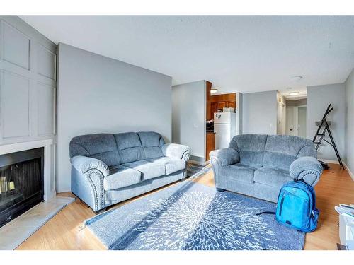 165 Castlebrook Way Ne, Calgary, AB - Indoor Photo Showing Living Room With Fireplace