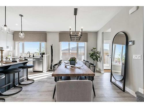 264 Northern Lights Crescent, Langdon, AB - Indoor Photo Showing Dining Room