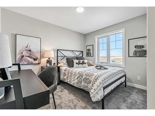 264 Northern Lights Crescent, Langdon, AB - Indoor Photo Showing Bedroom