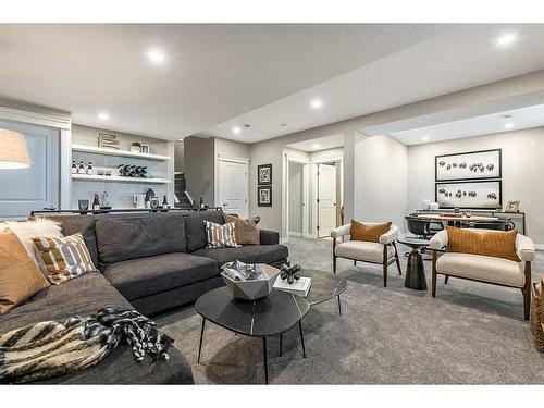 264 Northern Lights Crescent, Langdon, AB - Indoor Photo Showing Living Room