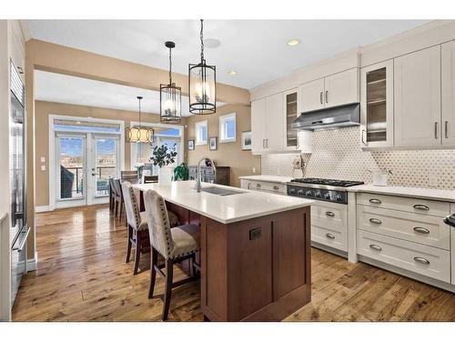 116 Cranarch Heights Se, Calgary, AB - Indoor Photo Showing Kitchen With Upgraded Kitchen