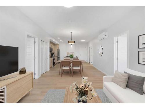 6414-20295 Seton Way Se, Calgary, AB - Indoor Photo Showing Living Room