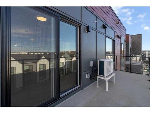 6414-20295 Seton Way Se, Calgary, AB - Outdoor With Balcony With Exterior