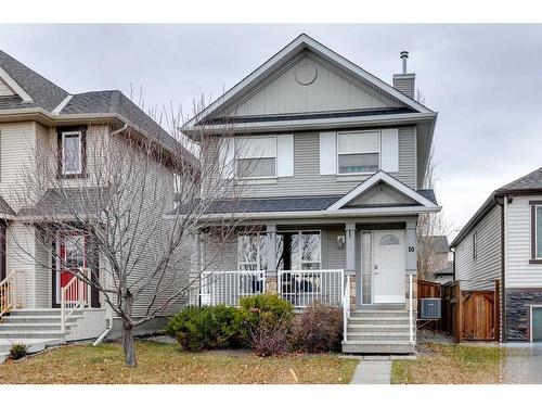 10 Silverado Plains Manor Sw, Calgary, AB - Outdoor With Deck Patio Veranda With Facade