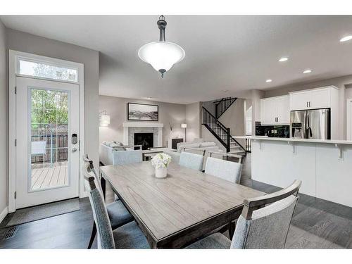 32 Chaparral Valley Terrace Se, Calgary, AB - Indoor Photo Showing Dining Room