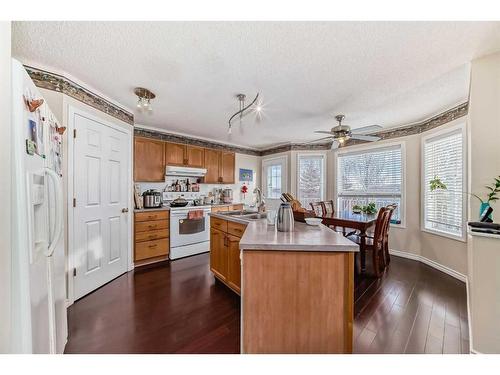 38 Somercrest Circle Sw, Calgary, AB - Indoor Photo Showing Kitchen With Double Sink